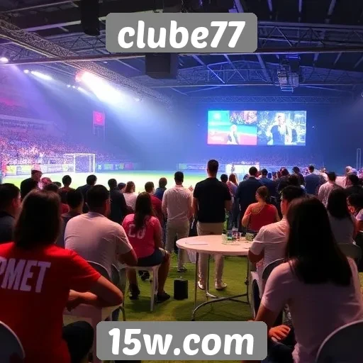 A comunidade de jogadores no Clube77 e suas interações